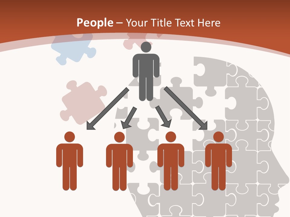 Head Puzzle PowerPoint Template