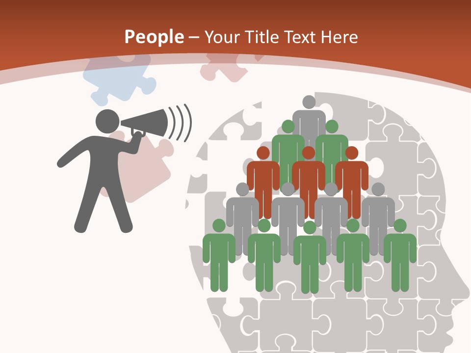 Head Puzzle PowerPoint Template