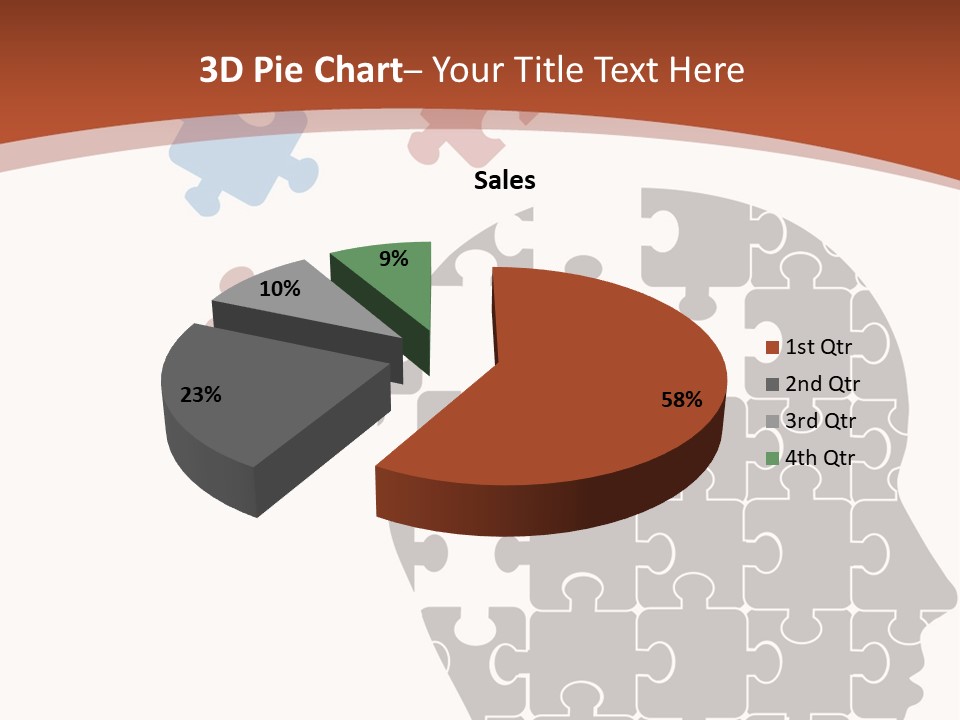 Head Puzzle PowerPoint Template