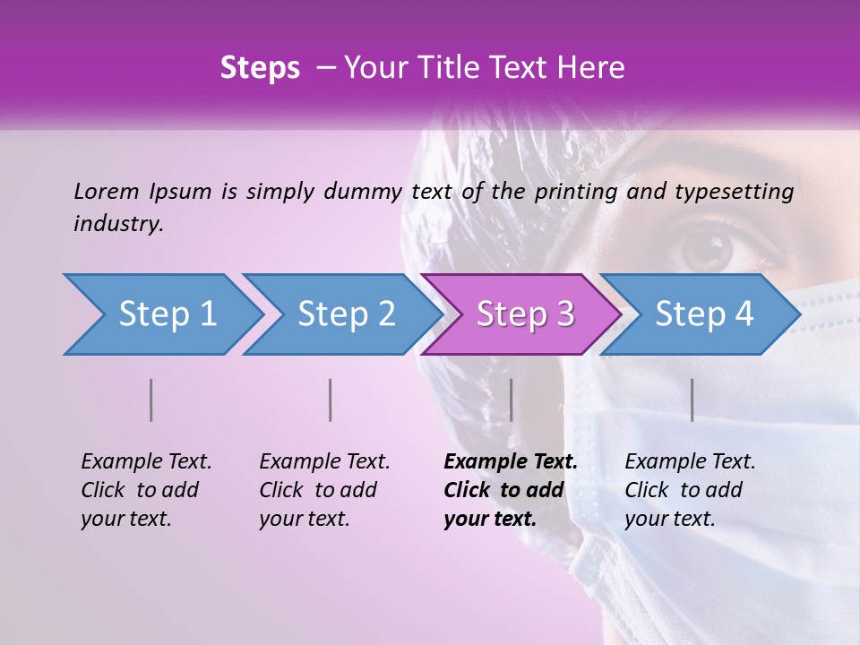 Masked Doctor PowerPoint Template