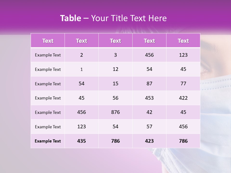 Masked Doctor PowerPoint Template