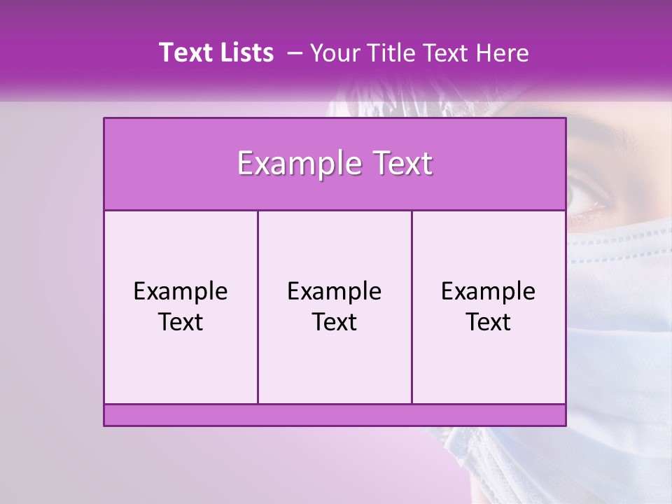 Masked Doctor PowerPoint Template