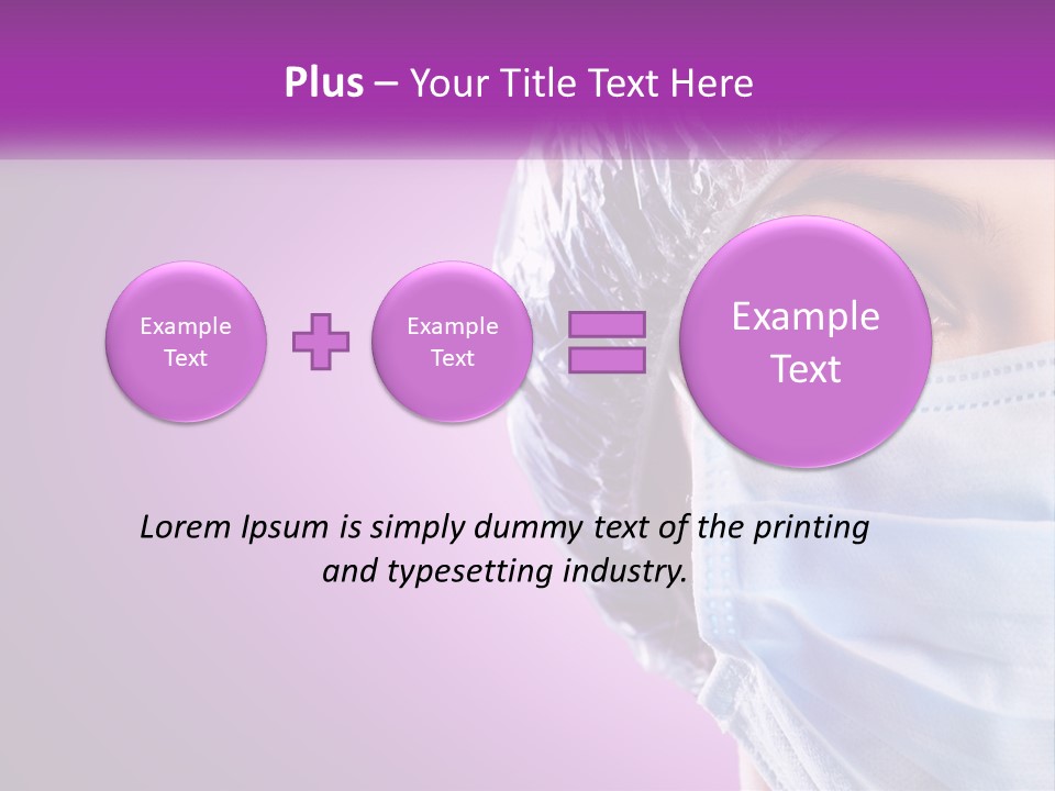 Masked Doctor PowerPoint Template