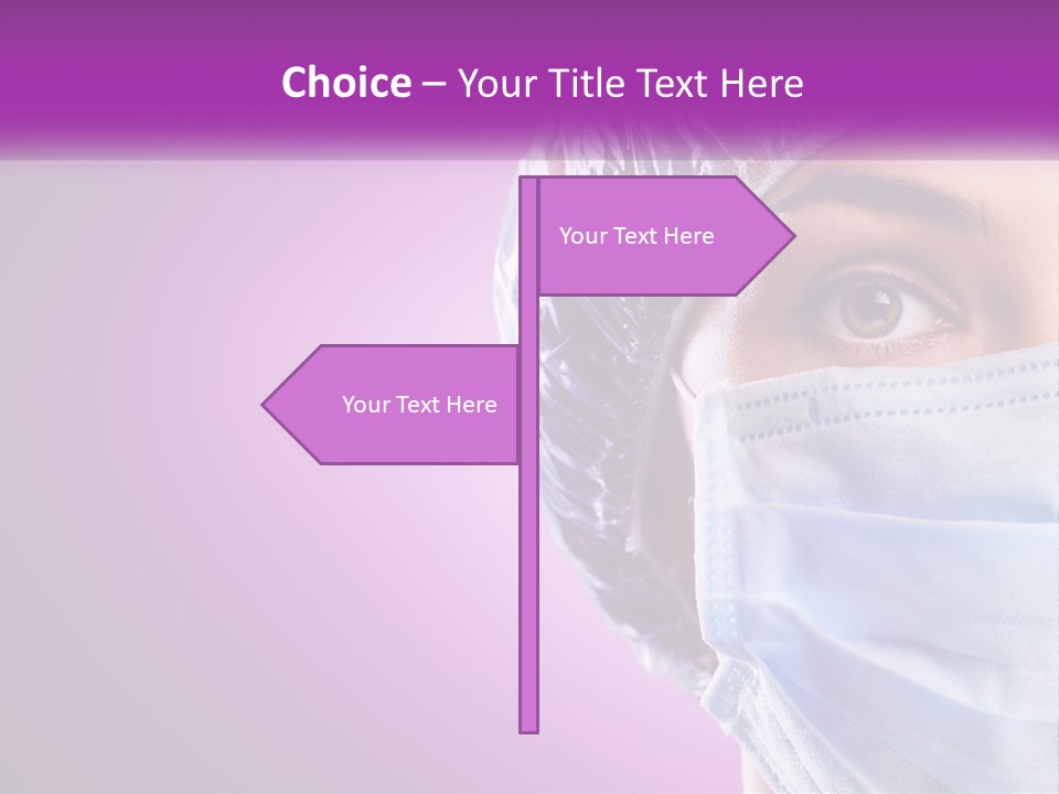 Masked Doctor PowerPoint Template