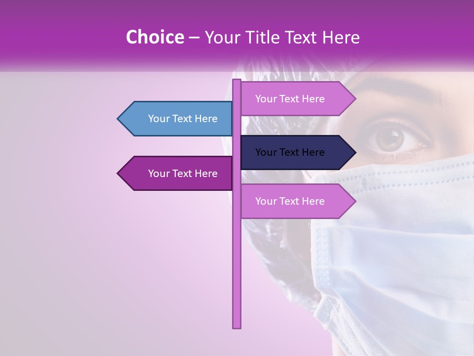 Masked Doctor PowerPoint Template