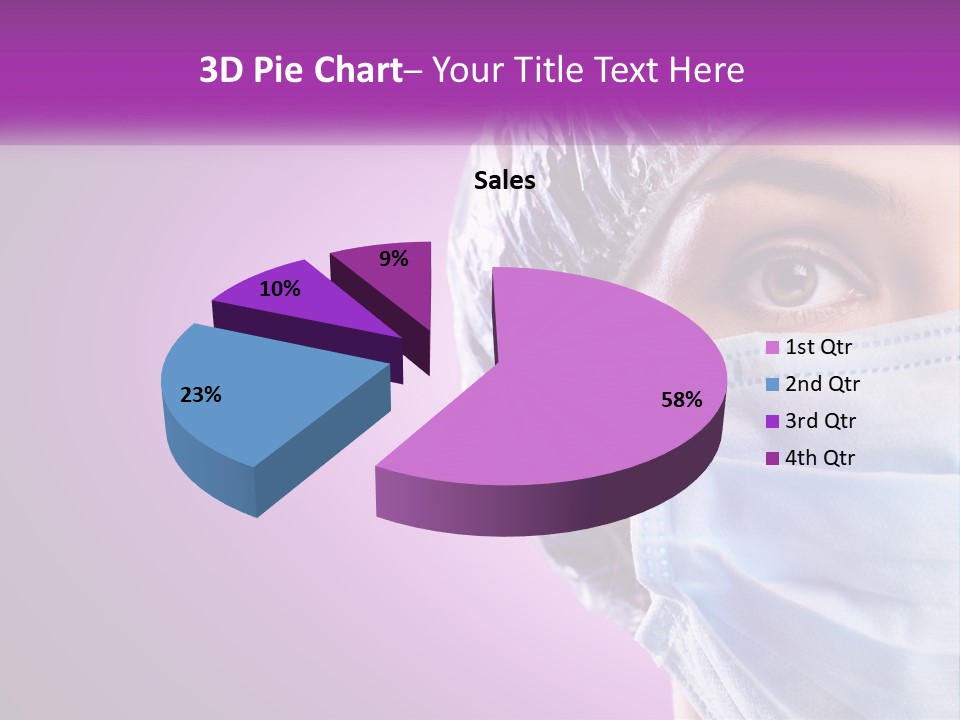 Masked Doctor PowerPoint Template