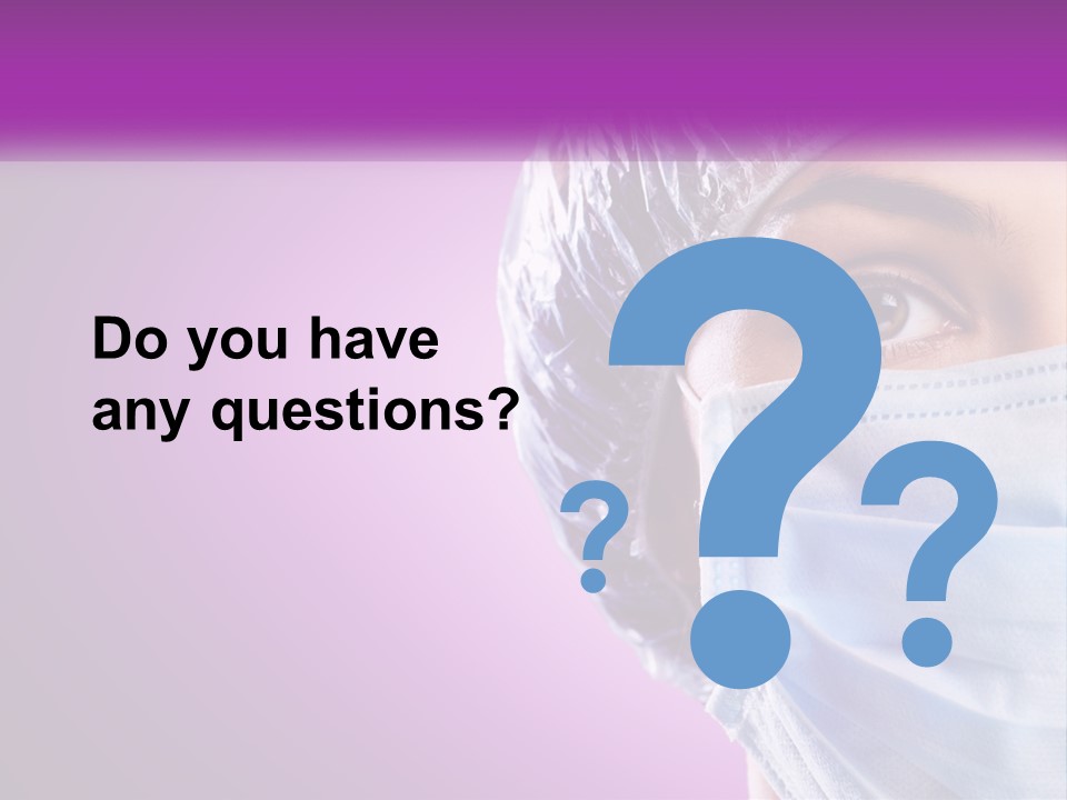 Masked Doctor PowerPoint Template