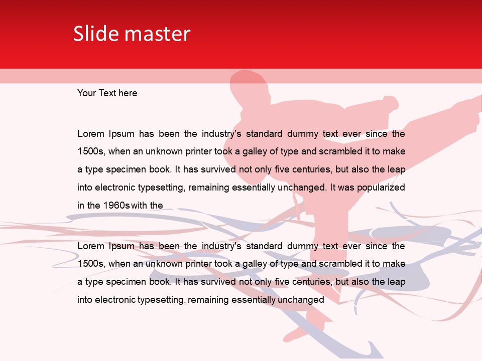 Aikido Sport PowerPoint Template
