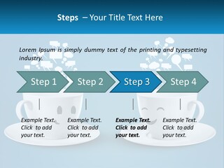 Chatting Over A Cup Of Tea PowerPoint Template