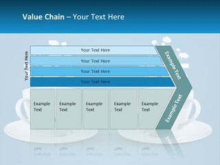 Chatting Over A Cup Of Tea PowerPoint Template