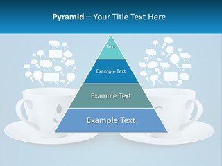 Chatting Over A Cup Of Tea PowerPoint Template