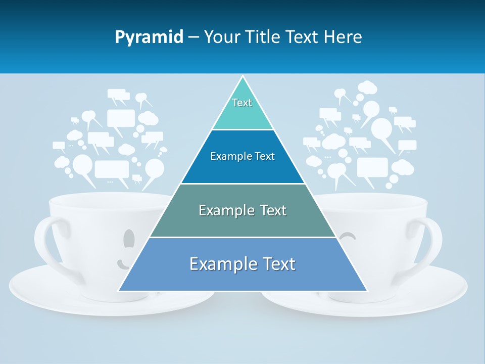 Chatting Over A Cup Of Tea PowerPoint Template