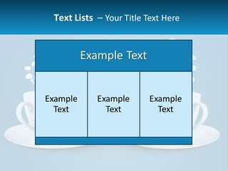 Chatting Over A Cup Of Tea PowerPoint Template