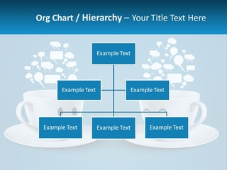 Chatting Over A Cup Of Tea PowerPoint Template