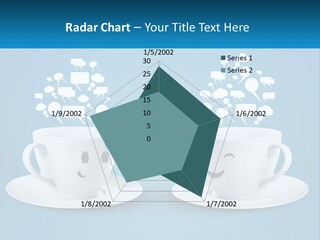 Chatting Over A Cup Of Tea PowerPoint Template