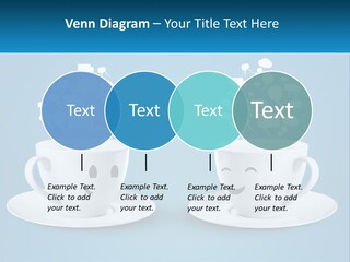 Chatting Over A Cup Of Tea PowerPoint Template
