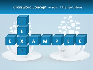 Chatting Over A Cup Of Tea PowerPoint Template