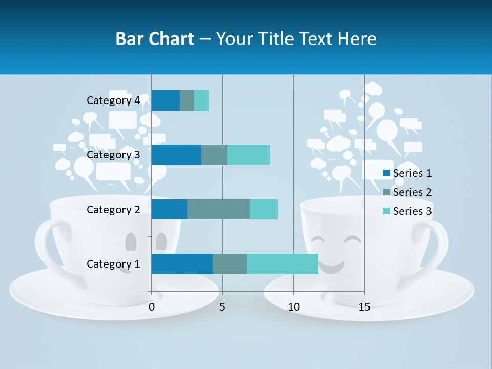 Chatting Over A Cup Of Tea PowerPoint Template