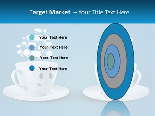 Chatting Over A Cup Of Tea PowerPoint Template