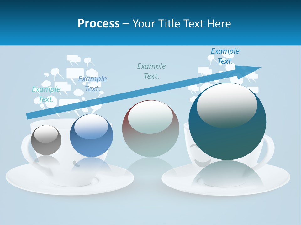 Chatting Over A Cup Of Tea PowerPoint Template