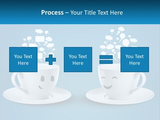 Chatting Over A Cup Of Tea PowerPoint Template