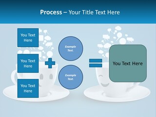 Chatting Over A Cup Of Tea PowerPoint Template