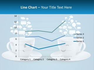 Chatting Over A Cup Of Tea PowerPoint Template