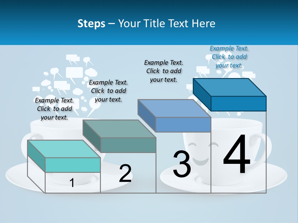 Chatting Over A Cup Of Tea PowerPoint Template
