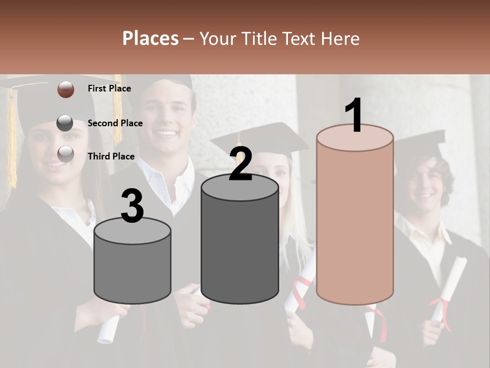 University Graduates PowerPoint Template