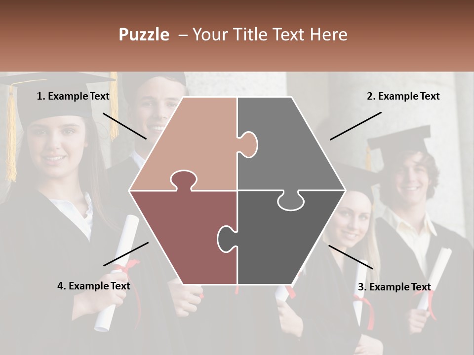 University Graduates PowerPoint Template