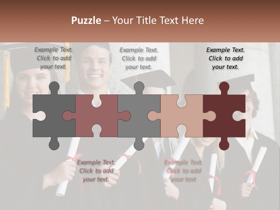 University Graduates PowerPoint Template
