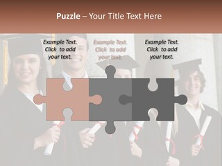 University Graduates PowerPoint Template