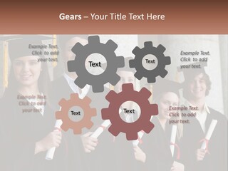 University Graduates PowerPoint Template