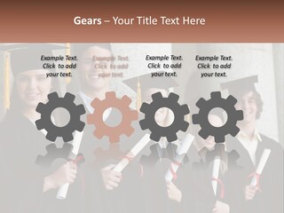 University Graduates PowerPoint Template