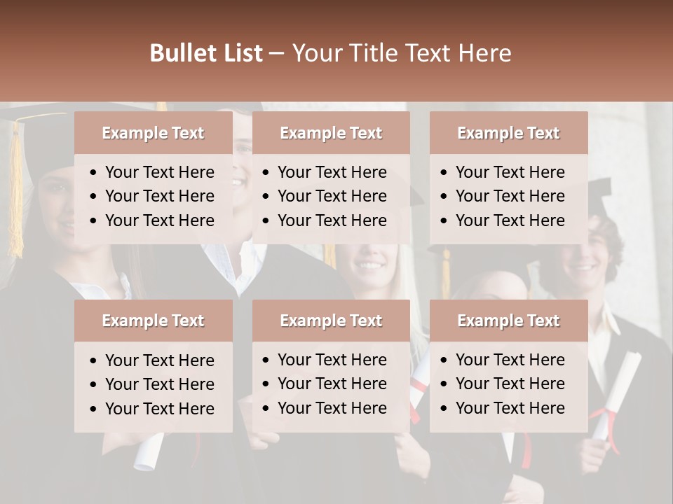 University Graduates PowerPoint Template