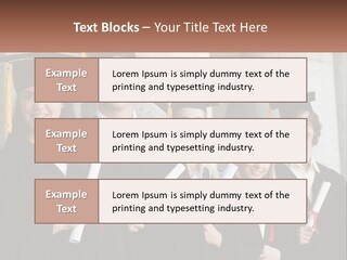 University Graduates PowerPoint Template