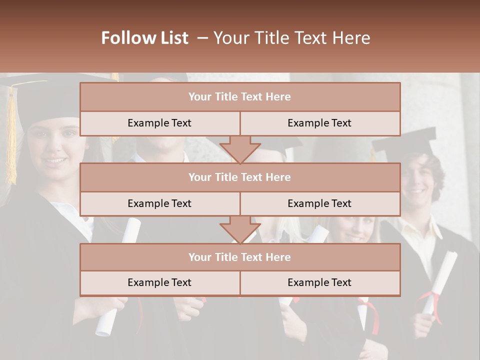 University Graduates PowerPoint Template