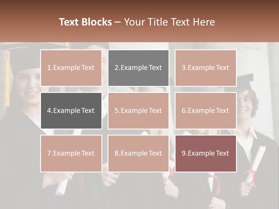 University Graduates PowerPoint Template