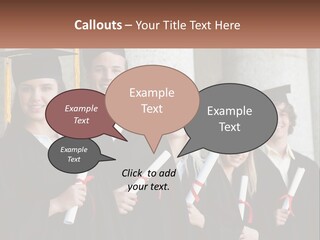 University Graduates PowerPoint Template
