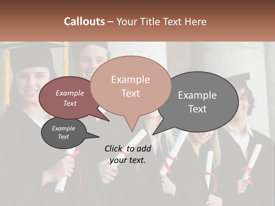 University Graduates PowerPoint Template