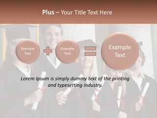 University Graduates PowerPoint Template