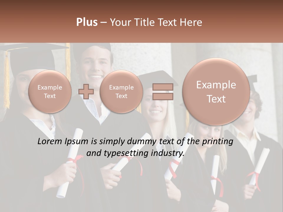 University Graduates PowerPoint Template
