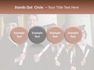 University Graduates PowerPoint Template