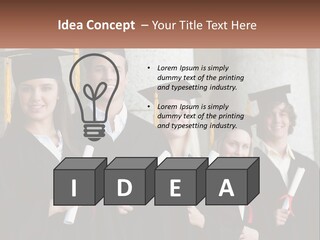 University Graduates PowerPoint Template