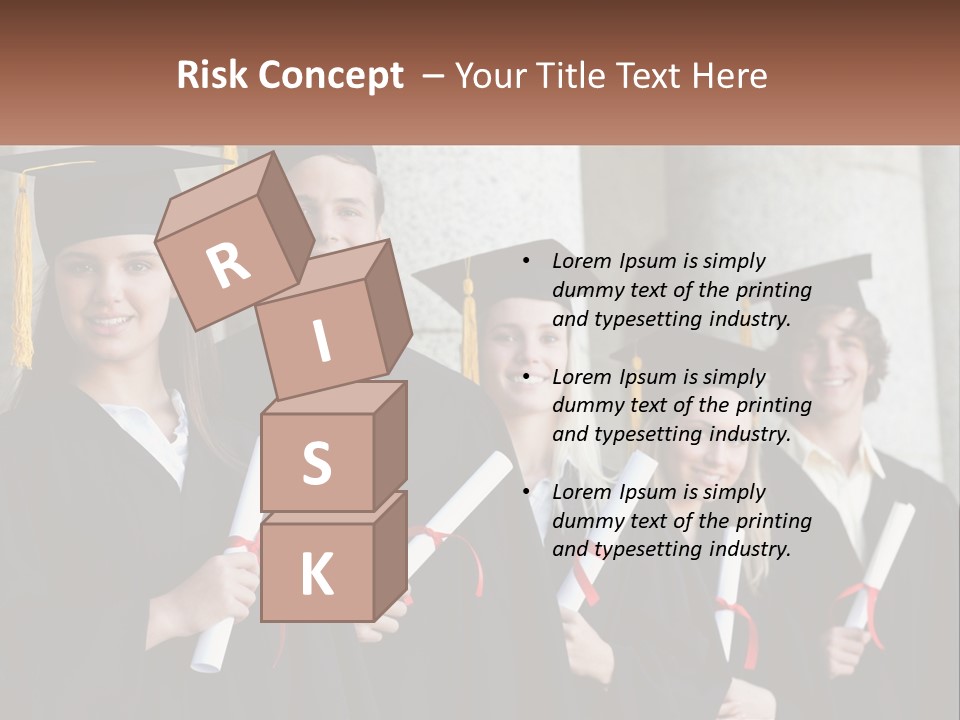 University Graduates PowerPoint Template