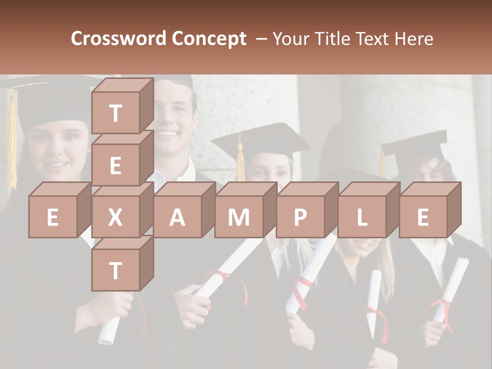 University Graduates PowerPoint Template