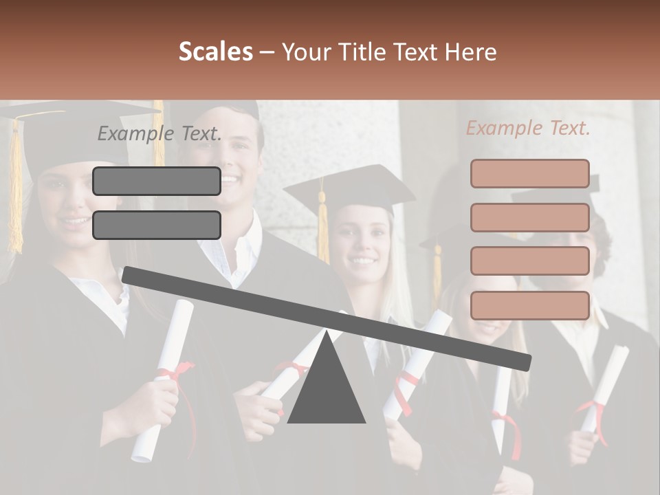 University Graduates PowerPoint Template