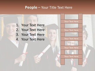 University Graduates PowerPoint Template