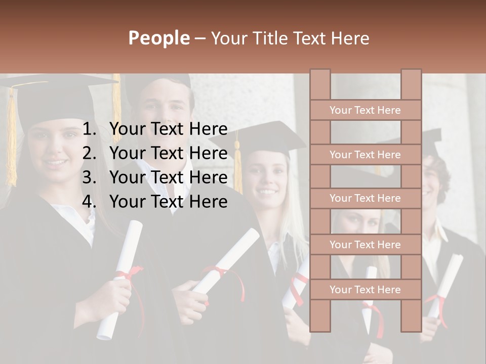 University Graduates PowerPoint Template