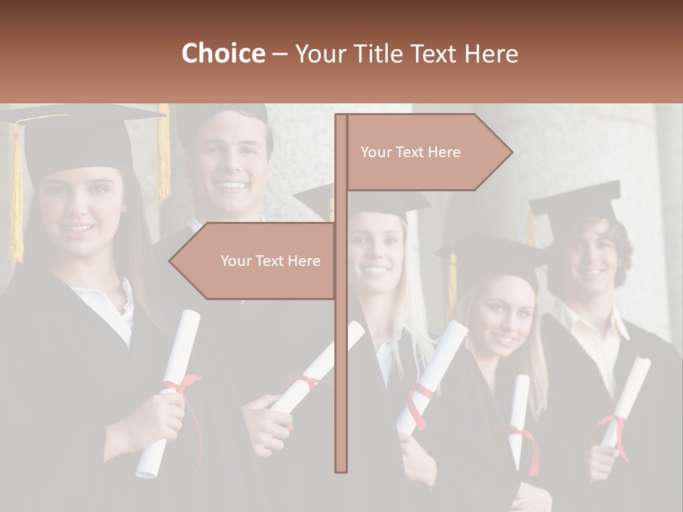 University Graduates PowerPoint Template